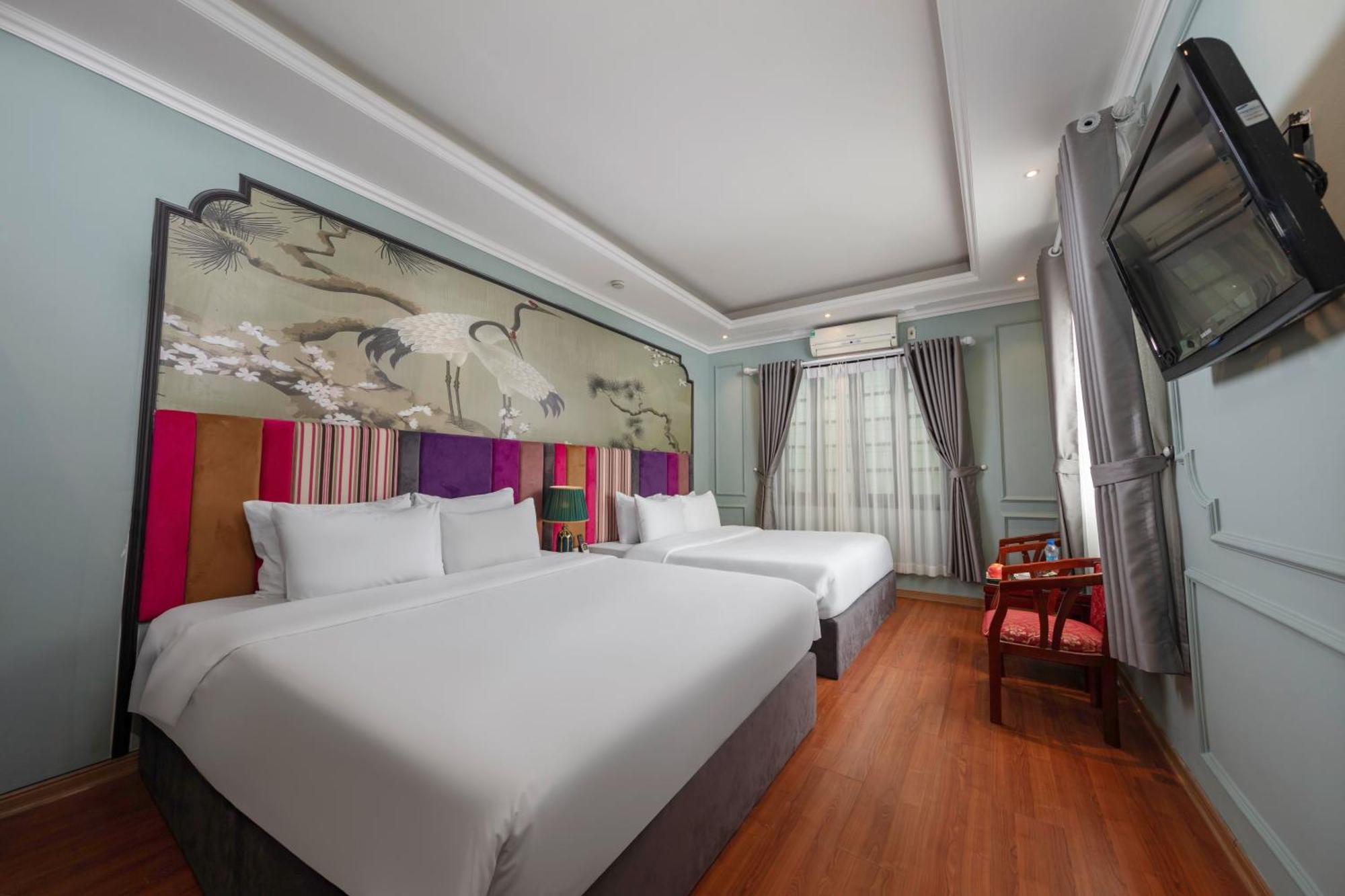 Madelise Amica Hotel And Travel Hanoi Exterior photo